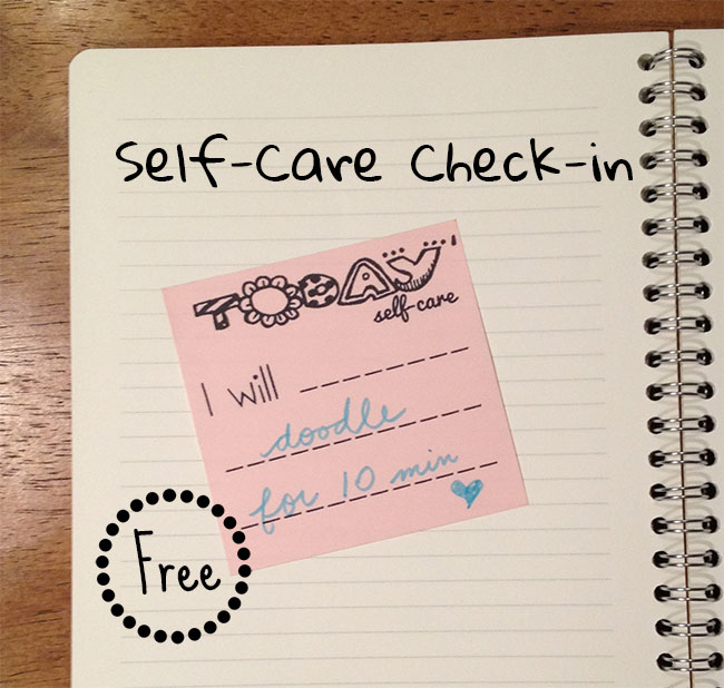 Self-Care Check-In