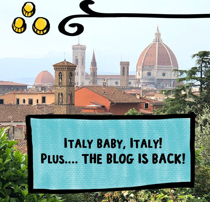 🇮🇹Italy baby, Italy! 🍷🍝 Plus…. ✨THE BLOG IS BACK!✨