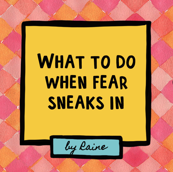 💥When Fear Sneaks In