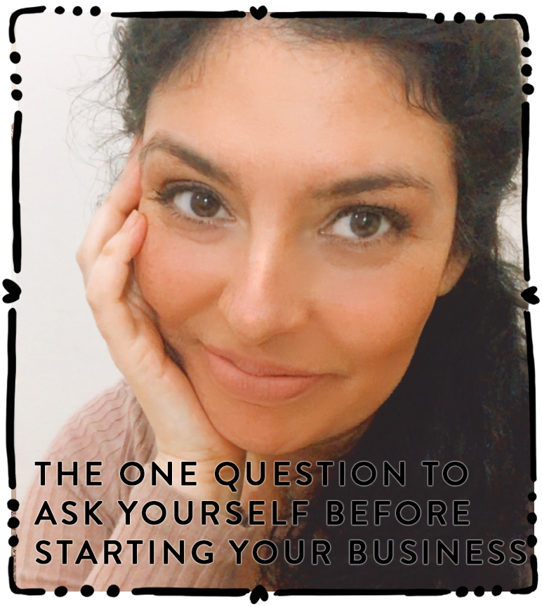 🤔The one question to ask yourself before starting your business👩🏻‍💻