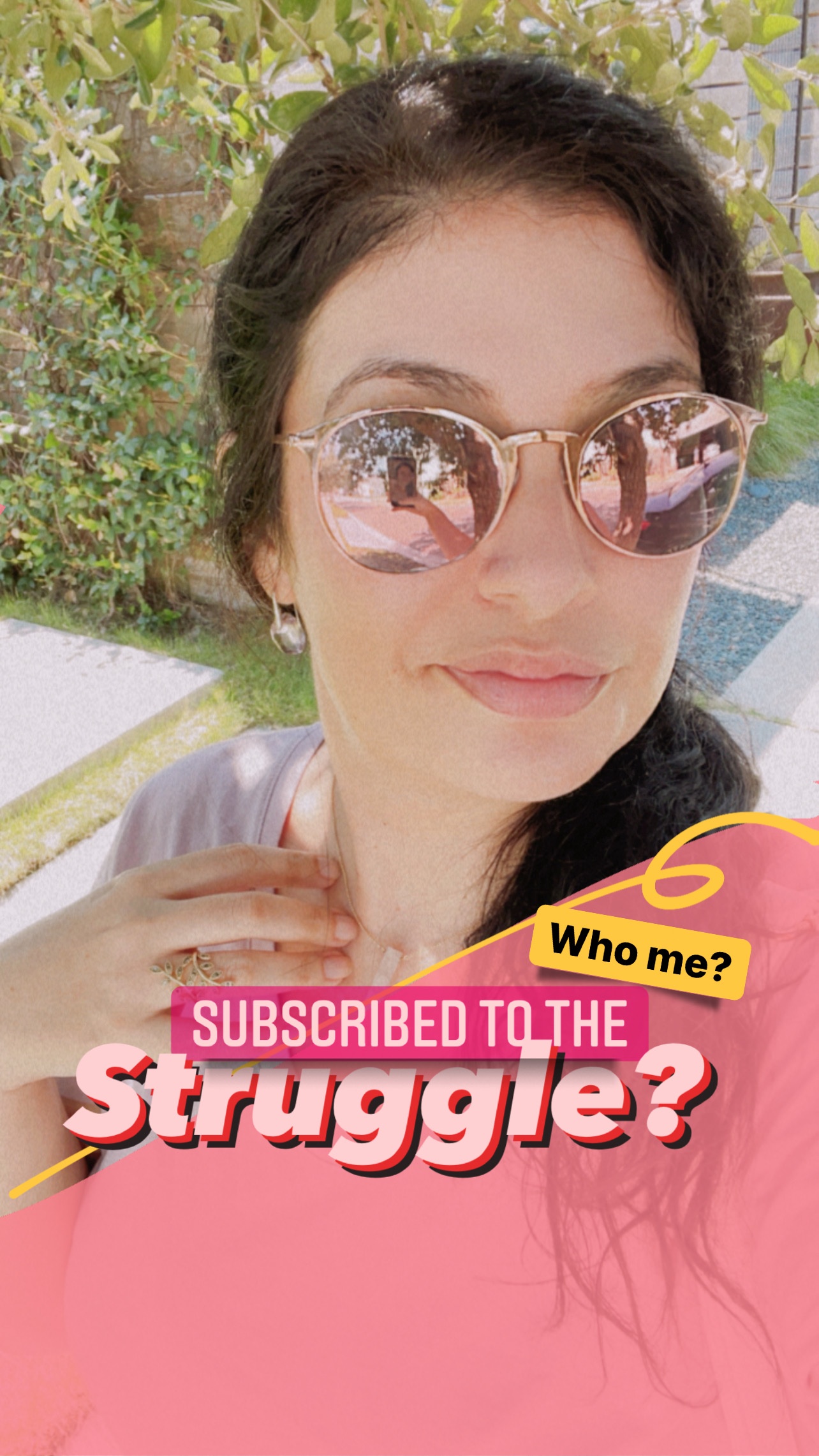 Who me? Subscribed to the Struggle?