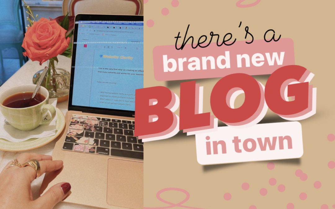 📝🥳 There’s a BRAND NEW Blog in town!!
